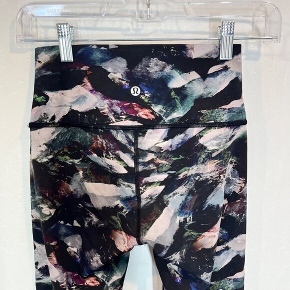 Lululemon Wunder Under High-Rise Tight 25" Glacier Camo Starlight Multi size 4 - Picture 8 of 9